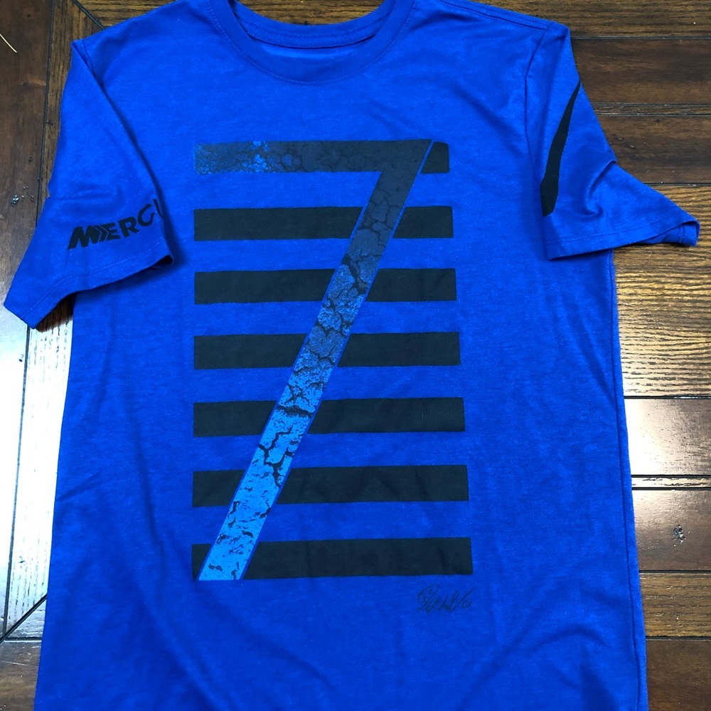 Men’s Size M Nike Dry Fit blue Mercurial 7 Shirt